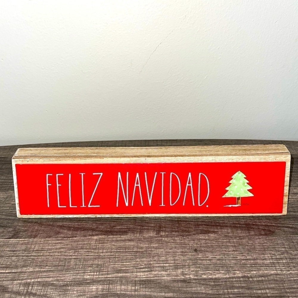 Rae Dunn Holiday Sign
